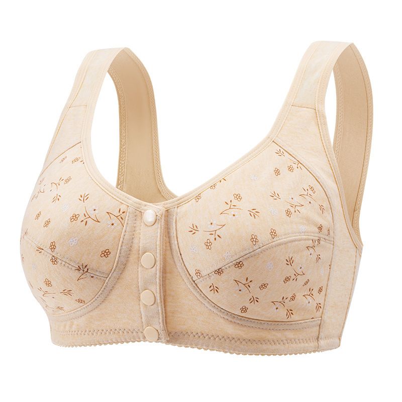 New Anti-Sagging Front Open Button Bra 2026 – Full Support | Lift & Shape