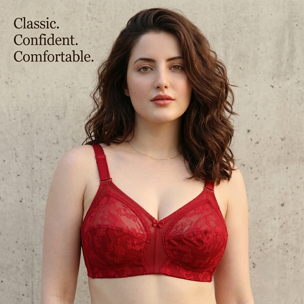 Pack of 1 Original Triumph Doreen Classic Bra – Full Support Non-Padded Value